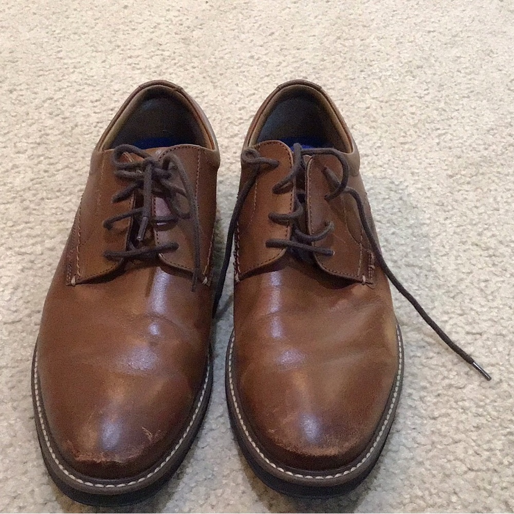 Nunn Bush Tan Leather Oxfords